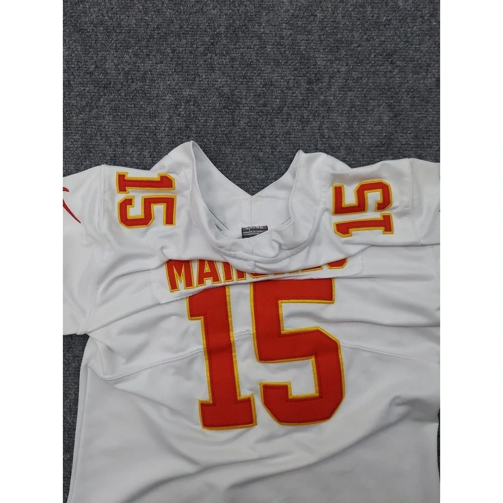 Kansas City Chiefs Mahomes Nike Jersey‎ Youth Large NFL Onfield White *SPOTS